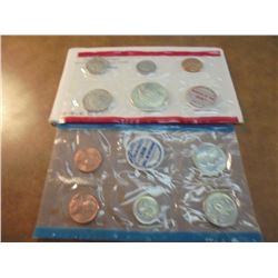 1970 US MINT SET (UNC) P/D/S (WITH ENVELOPE) 40% SILVER JOHN F. KENNEDY HALF DOLLAR, THIS IS AN OFFI