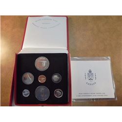 1967 CANADA CONFEDERATION SET SILVER TONED ORIGINAL ROYAL CANADIAN MINT PACKAGING