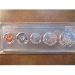 1964 CANADA SILVER (PF LIKE) SET CONTAINS: CENT- HALF DOLLAR