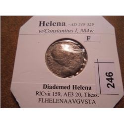 249-329 A.D. HELENA ANCIENT COIN FINE