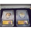 Image 2 : 2010-P & D NATIVE AMERICAN DOLLARS ICG MS67 1ST DAY ISSUE, IN NICE DISPLAY CASE