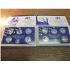 Image 1 : 2000 & 2004 US 50 STATE QUARTERS PROOF SETS WITH BOXES