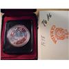 Image 2 : 1978 CANADA XI GAMES SILVER DOLLAR PROOF .3750 OZ. ASW, ORIGINAL ROYAL CANADIAN MINT PACKAGING
