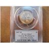 Image 1 : 2007-D GEORGE WASHINGTON DOLLAR PCGS MS65 1ST DAY ISSUE