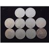 Image 1 : 10 ASSORTED 1890'S LIBERTY "V" NICKELS