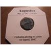 Image 2 : 27 B.C.-14 A.D. AUGUSTUS ANCIENT COIN (FINE)