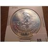 Image 1 : 1986 1 OZ. SILVER ENGELHARD AMERICAN PROSPECTOR ROUND