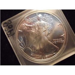 1988 AMERICAN SILVER EAGLE UNC