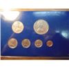 Image 2 : 1974 BRITISH VIRGIN ISLANDS UNC SPECIMEN SET $1 COIN IS STERLING SILVER, ORIGINAL MINT PACKAGING