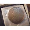 Image 1 : US MINT LIST MEDAL #620 1 3/4" BRONZE GEORGIVS II DEI GRATIA "LETS US LOOK TO THE MOST HIGH WHO BLES