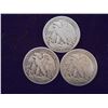 Image 2 : 1941-D,43-S & 44 WALKING LIBERTY HALF DOLLARS