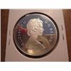 Image 2 : 1982 CANADA REGINA SILVER DOLLAR PROOF .3750 OZ. ASW