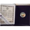 Image 1 : 1988 GOLD CANADA $100 BOWHEAD WHALE & CALF PROOF 1/4 TROY OZ., ORIGINAL ROYAL CANADIAN MINT PACKAGIN