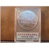 Image 2 : 1993-P JEFFERSON COMMEMORATIVE SILVER DOLLAR UNC ACG SLAB