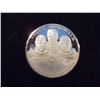 Image 1 : .999 FINE SILVER 3RD MOONWALK PF ROUND 24.7 GRAM