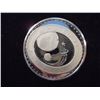 Image 2 : .999 FINE SILVER 3RD MOONWALK PF ROUND 24.7 GRAM
