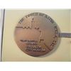 Image 2 : ISRAEL 2 1/4" BRONZE MEDAL "THE TOWER OF DAVID" ORIGINAL MINT PACKAGING