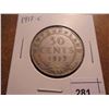 Image 1 : 1917-C NEWFOUNDLAND SILVER 50 CENT