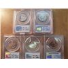Image 2 : ALL 5-1999-D US 50 STATE QUARTERS ALL PCGS MS65'S EXCEPT DELAWARE IS MS66, CONNECTICUT, DELAWARE, GE
