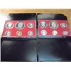 Image 1 : 1974 & 1977 US PROOF SETS (WITH BOXES)