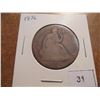 Image 1 : 1876 SEATED LIBERTY HALF DOLLAR