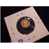 Image 2 : 8-10KT GOLD NETHERLANDS GUILDER MINI MEDAL