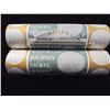 Image 1 : ROLLS OF 2004-P & D KEELBOAT NICKELS UNC