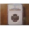 Image 1 : 1954 WASHINGTON SILVER QUARTER NGC PF63