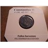 Image 2 : 337-361 A.D. CONSTANTIUS II ANCIENT COIN (FINE)