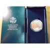 Image 2 : 1990-W EISENHOWER CENTENNIAL SILVER DOLLAR UNC, ORIGINAL US MINT PACKAGING