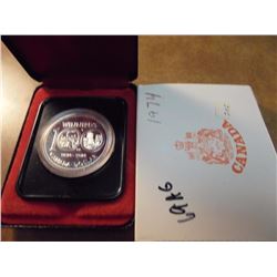 1974 CANADA WINNIPEG SILVER DOLLAR PF .3750 OZ.ASW ORIGINAL ROYAL CANADIAN MINT PACKAGING