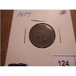 1879 INDIAN HEAD CENT EXTRA FINE