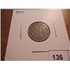 Image 1 : 1866 THREE CENT  PIECE (NICKEL) WITH VIRDIGRIS