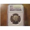 Image 1 : 2015-S KENNEDY HALF DOLLAR NGC PF70 ULTRA CAMEO EARLY RELEASES, CRACKED SLAB