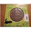 Image 1 : CIRCA 1845 HARD TIMES TOKEN  WEBSTER/VAN BUREN VERY FINE