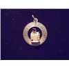 Image 1 : 1.6 GRAM 14KT GOLD KINGS CASTLE NEVADA PENDANT WITH SLOT MACHINE AND RED STONE