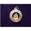 Image 2 : 1.6 GRAM 14KT GOLD KINGS CASTLE NEVADA PENDANT WITH SLOT MACHINE AND RED STONE
