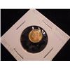 Image 1 : 8-10KT GOLD 1903 ITALY 100 LIRE MINI MEDAL