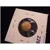 Image 2 : 8-10KT GOLD 1903 ITALY 100 LIRE MINI MEDAL