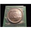 Image 2 : LEAGUE OF 6 NATIONS STERLING SILVER HERALDIC ART COMMEMORATIVE MEDALLION XLII UNC, ORIGINAL MINT PAC