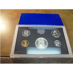 1969 US PROOF SET WITH BOX, 40% SILVER JFK HALF