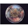 Image 1 : 2008 CANADA $5 SILVER MAPLE LEAF GOLD ENHANCED