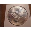 Image 2 : 1986 1 OZ. FINE SILVER .999 ENGELHARD AMERICAN PROSPECTOR ROUND