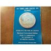 Image 1 : 1974 TURKS & CAICOS ISLANDS STERLING SILVER 20 CROWN, SPECIMEN UNC, 1.1509 OZ. ASW, ORIGINAL MINT PA