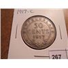 Image 1 : 1917-C NEWFOUNDLAND SILVER 50 CENTS