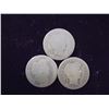 Image 1 : 1906,1908-D & 1910 BARBER DIMES