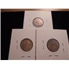 Image 2 : 1917,18 & 19 CANADA SILVER 10 CENTS