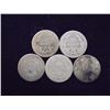 Image 2 : 5 ASSORTED 1880'S SEATED LIBERTY DIMES