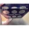 Image 2 : HONEYWELL CASH MAX LUCITE PAPERWEIGHT WITH 6 COINS, UNIQUE ITEM