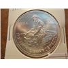 Image 1 : 1986 1 TROY OZ. .999 FINE SILVER ENGELHARD AMERICAN PROSPECTOR ROUND